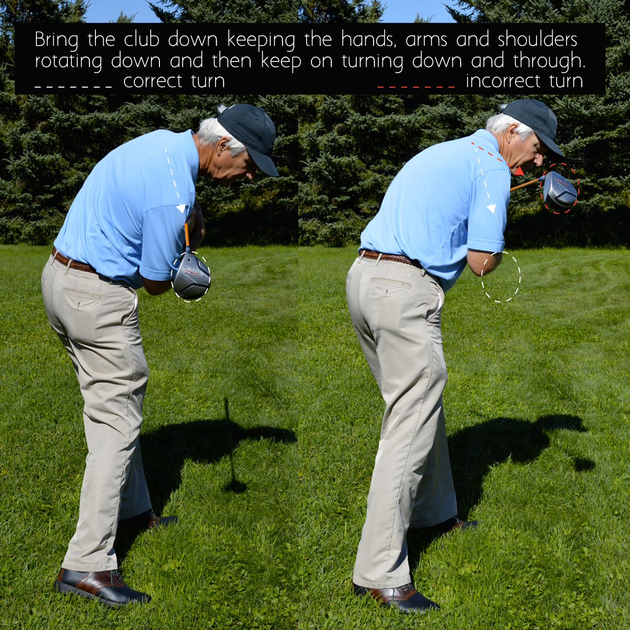 Golf Shoulder Slice | Cahill Golf Instruction
